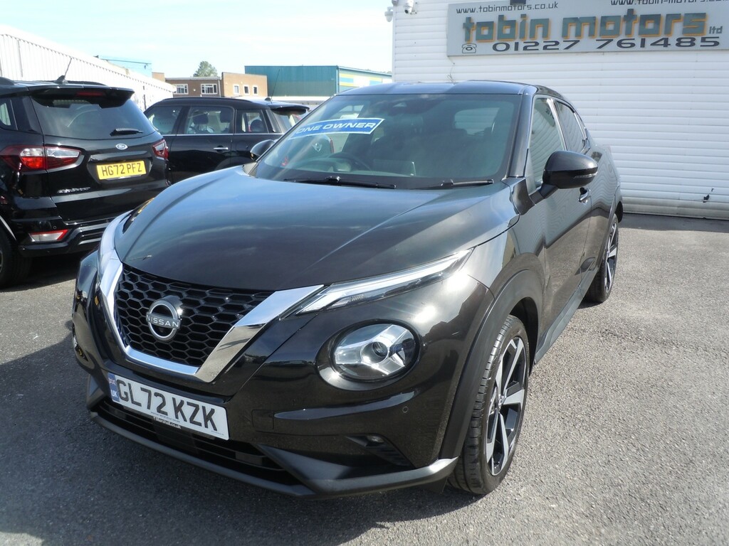 Nissan Juke Suv 1.0 Dig-t Tekna 2022 GL72KZK Black #3