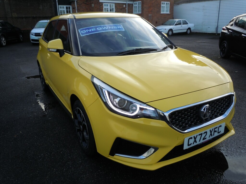 MG MG3 1.5 Vti-tech Exclusive Nav Yellow