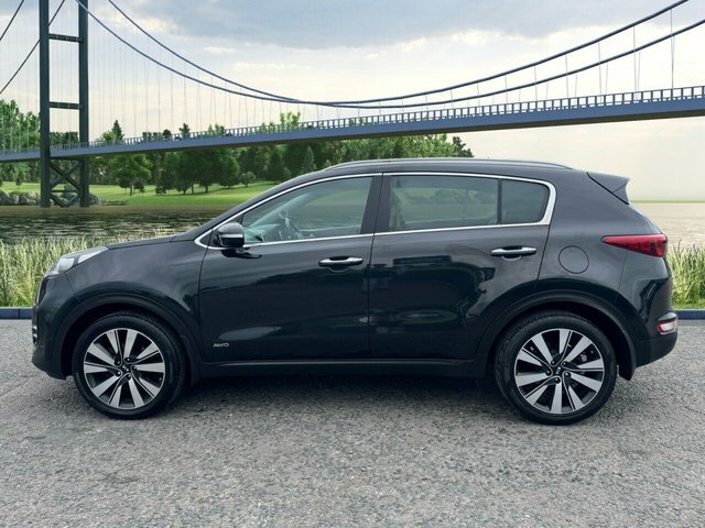 Kia Sportage 2.0 Crdi Kx-3 Suv Awd Euro 6 13 AV66JNL Black #6