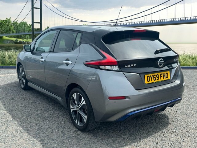 Nissan Leaf 40Kwh Tekna Hatchback 150 Ps OY69FHO Grey #5