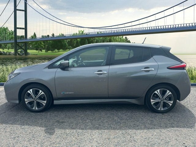 Nissan Leaf 40Kwh Tekna Hatchback 150 Ps OY69FHO Grey #6