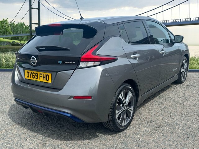 Nissan Leaf 40Kwh Tekna Hatchback 150 Ps OY69FHO Grey #3