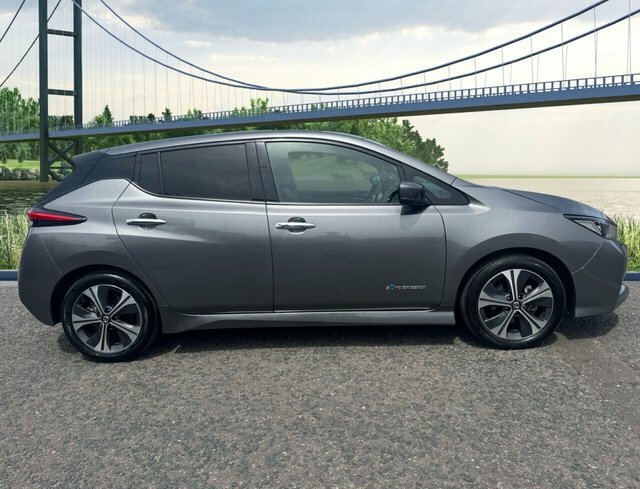 Nissan Leaf 40Kwh Tekna Hatchback 150 Ps OY69FHO Grey #2