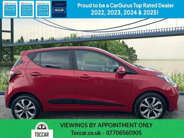 Hyundai I10 1.2 Premium Se Hatchback Euro 6 GD18CXE Red #2