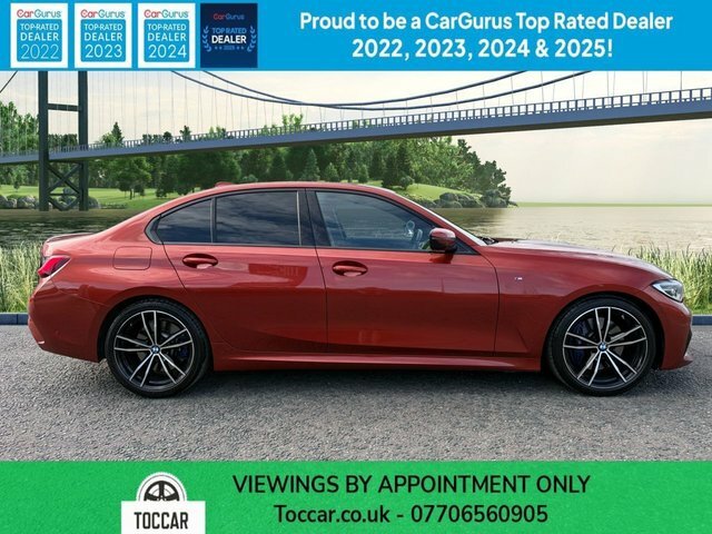 BMW 3 Series 2.0 320I M Sport Saloon Euro 6 S Orange #2