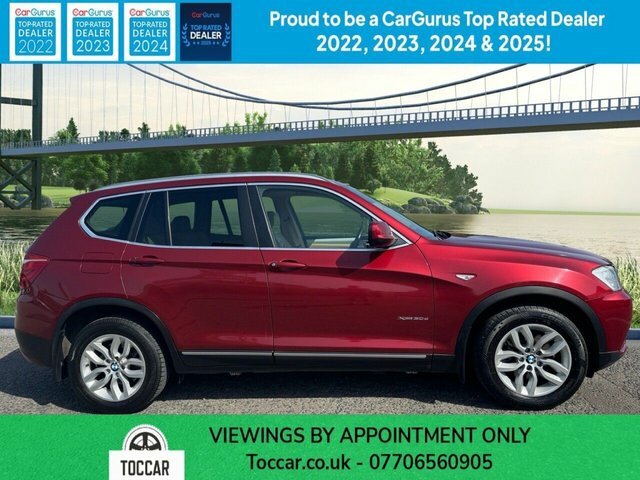 BMW X3 3.0 30D Se Suv Steptronic Xdrive Euro 5 Red #2