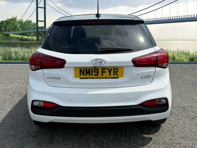 Hyundai I20 1.2 Play Hatchback Euro 6 S S NM19FYR White #5