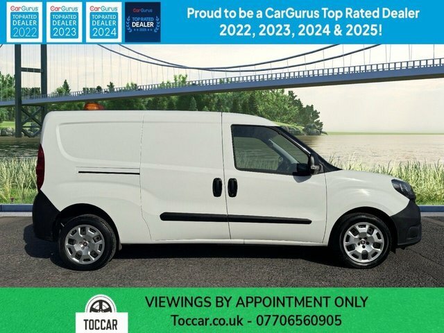 Fiat Doblo 1.6 Multijetii Maxi Trekking Panel Van 6Dr White #2