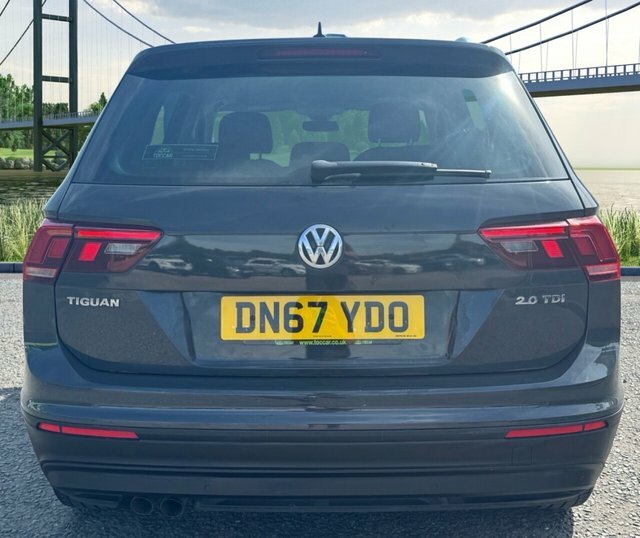 Volkswagen Tiguan 2.0 Tdi Se Navigation Suv Euro 6 DN67YDO Grey #4