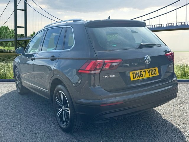 Volkswagen Tiguan 2.0 Tdi Se Navigation Suv Euro 6 DN67YDO Grey #5