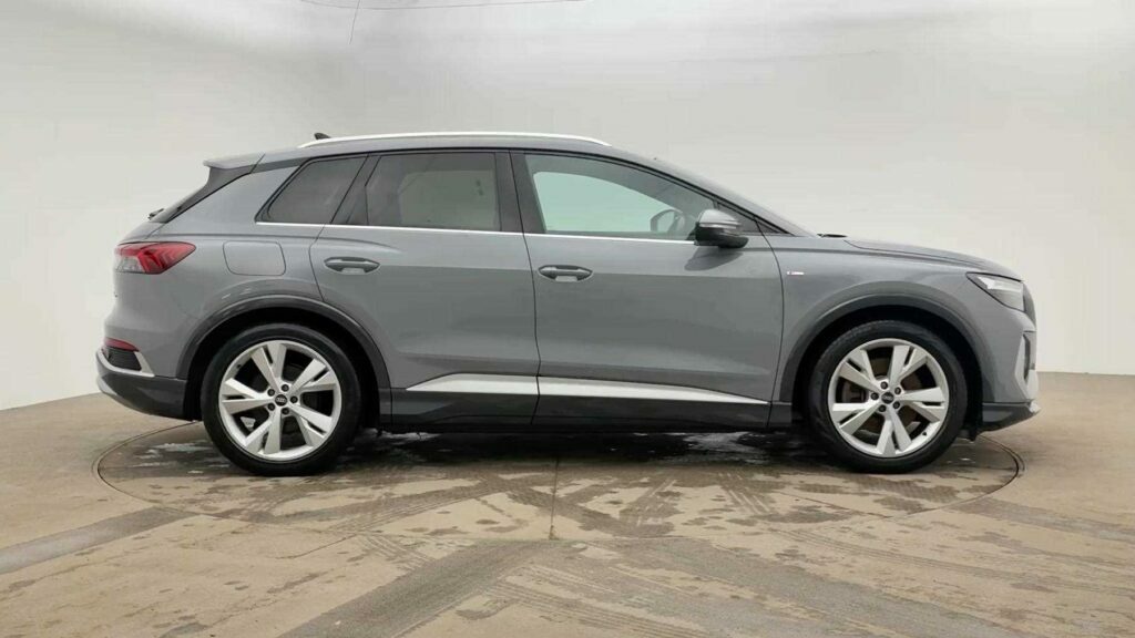 Audi Q4 E Tron 40 S Line Suv 82Kwh 204 Ps MA71VBX Grey #4