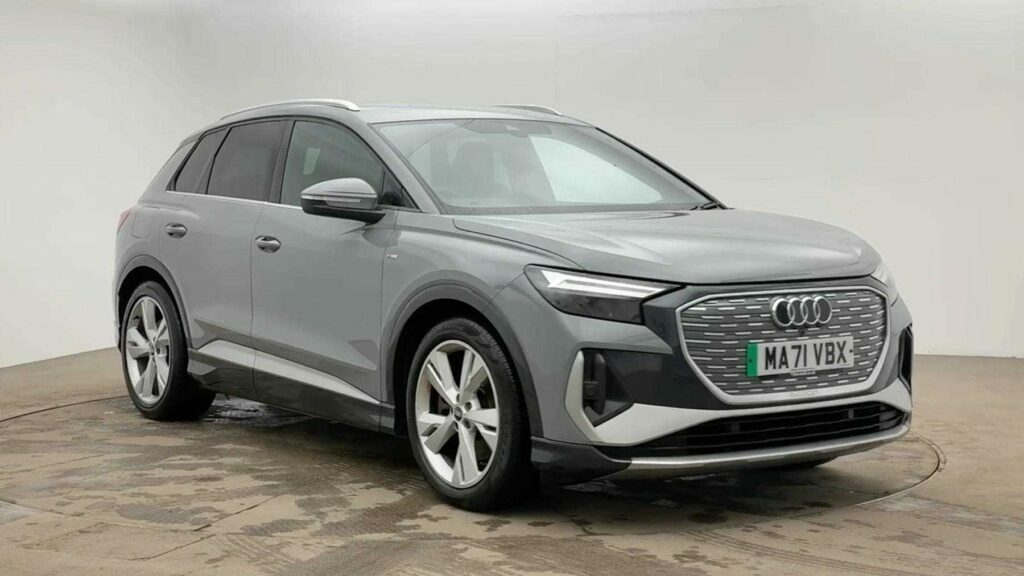 Audi Q4 E Tron 40 S Line Suv 82Kwh 204 Ps Grey