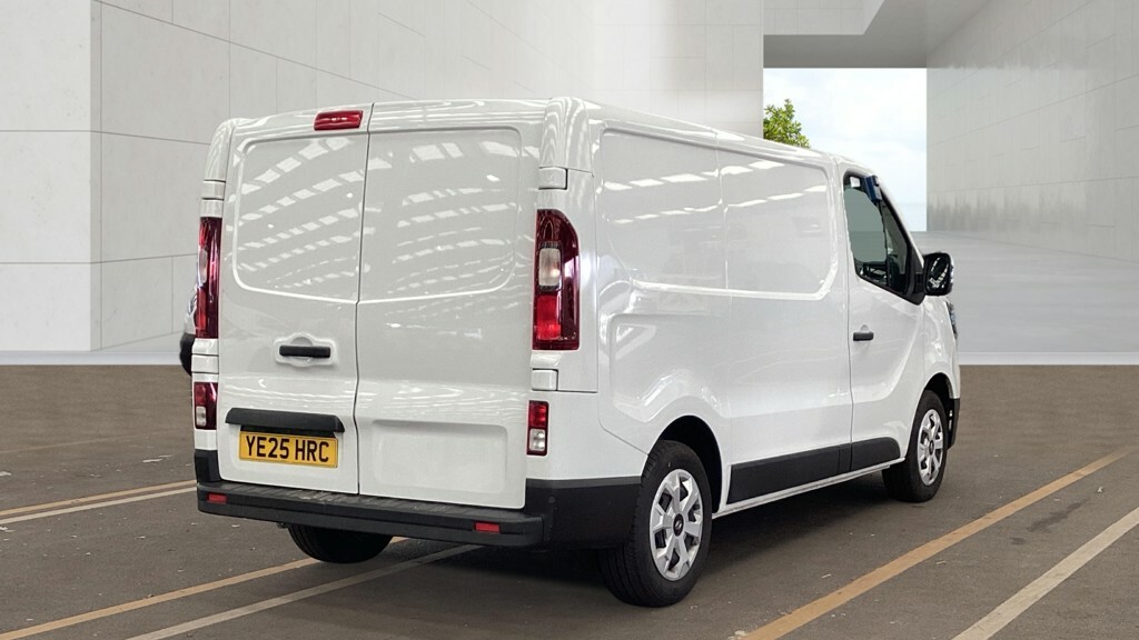 Renault Trafic 2.0 Dci Blue Sl30 Advance Panel Van Man YE25HRC White #6