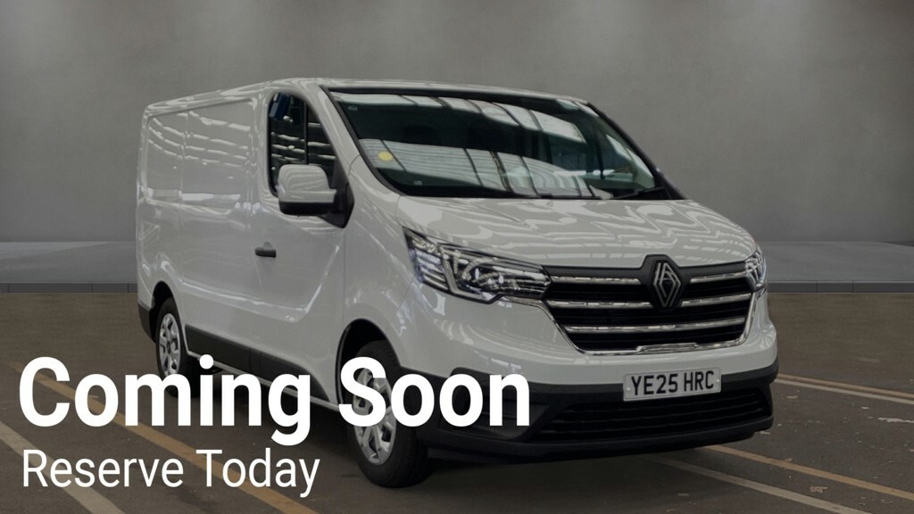 Renault Trafic 2.0 Dci Blue Sl30 Advance Panel Van Man YE25HRC White #3