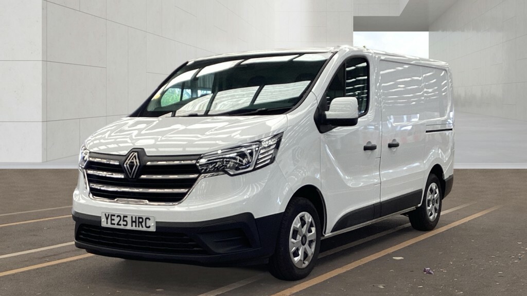 Renault Trafic 2.0 Dci Blue Sl30 Advance Panel Van Man YE25HRC White #2