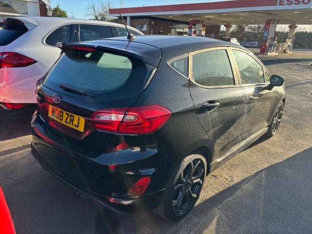 Ford Fiesta 1.0 Ecoboost 140 St-line WO18ZRJ Black #2