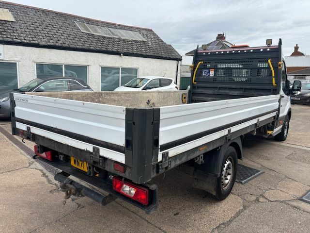 Ford Transit Custom 2.0 Ecoblue 130Ps Chassis Cab WN71VRV White #4