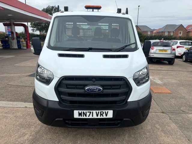 Ford Transit Custom 2.0 Ecoblue 130Ps Chassis Cab WN71VRV White #6