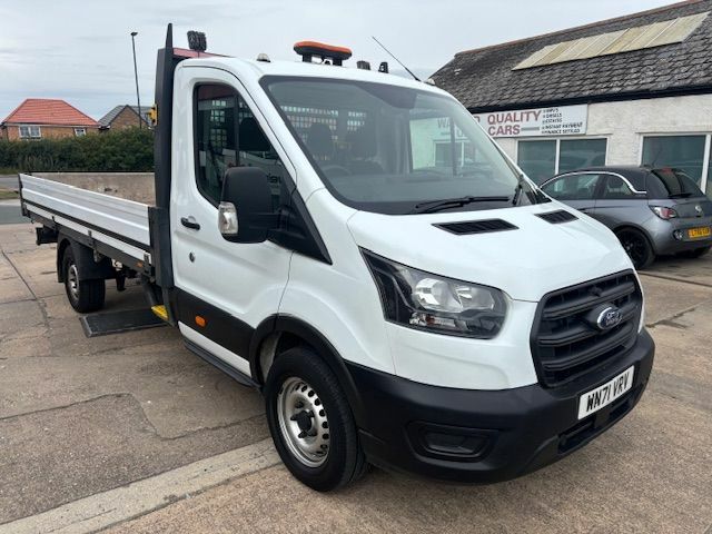 Ford Transit Custom 2.0 Ecoblue 130Ps Chassis Cab WN71VRV White #5
