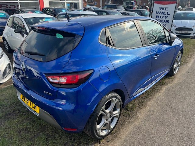 Renault Clio 1.5 Dci 90 Gt Line BV19TCK Blue #2