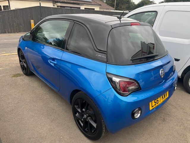 Vauxhall Adam 1.2I Energised LS67KWV Blue #2