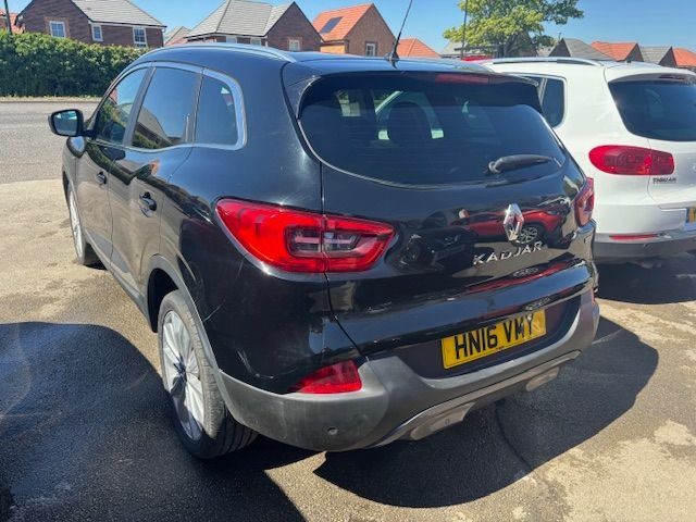 Renault Kadjar 1.5 Dci Signature Nav Edc HN16VMY Black #2