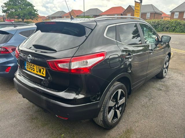 Nissan Qashqai 1.5 Dci N-connecta BD66UWZ Black #2