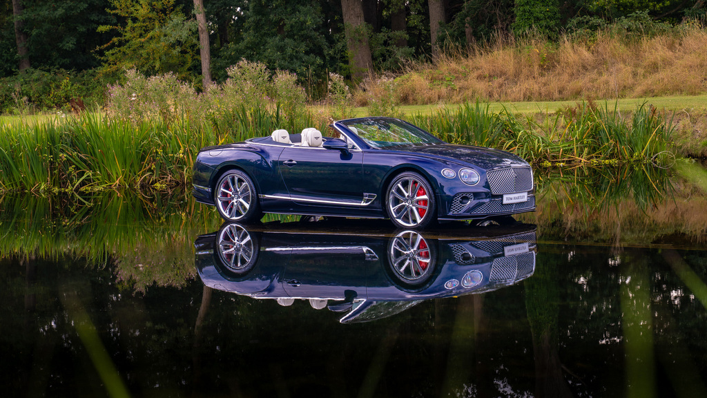 Bentley Continental Gt Gtc V8 Mulliner Blue #2