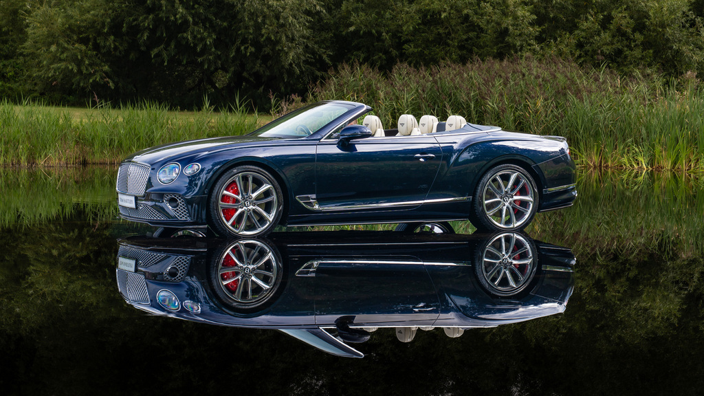 Bentley Continental Gt Gtc V8 Mulliner Blue #4