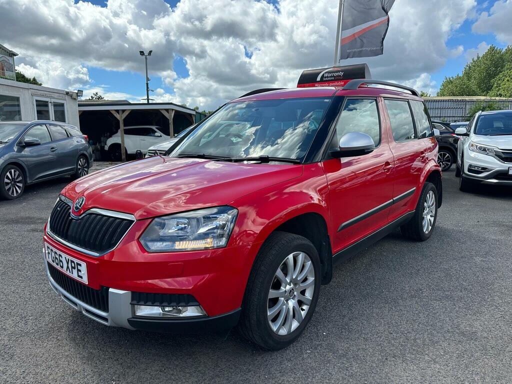 Skoda Yeti Suv 2.0 Tdi Se Outdoor Euro 6 Ss 201666 FG66XPE Red #3