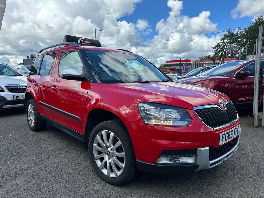 Skoda Yeti Suv 2.0 Tdi Se Outdoor Euro 6 Ss 201666 Red