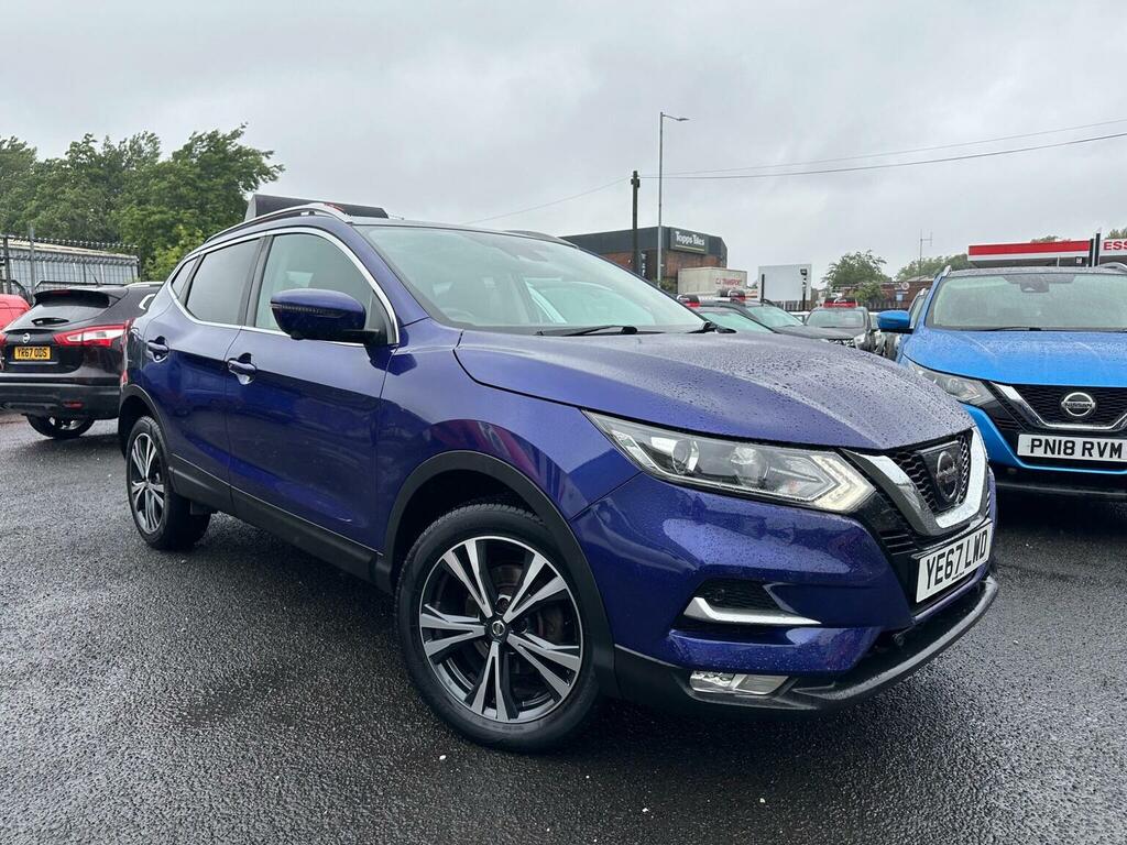 Nissan Qashqai Suv 1.5 Dci N-connecta Euro 6 Ss 201767 YE67LWD Blue