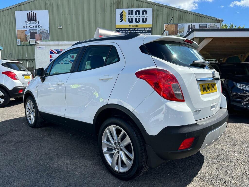 Vauxhall Mokka Suv 1.6I Exclusiv 2Wd Euro 6 Ss 201616 ML16JHU White #4