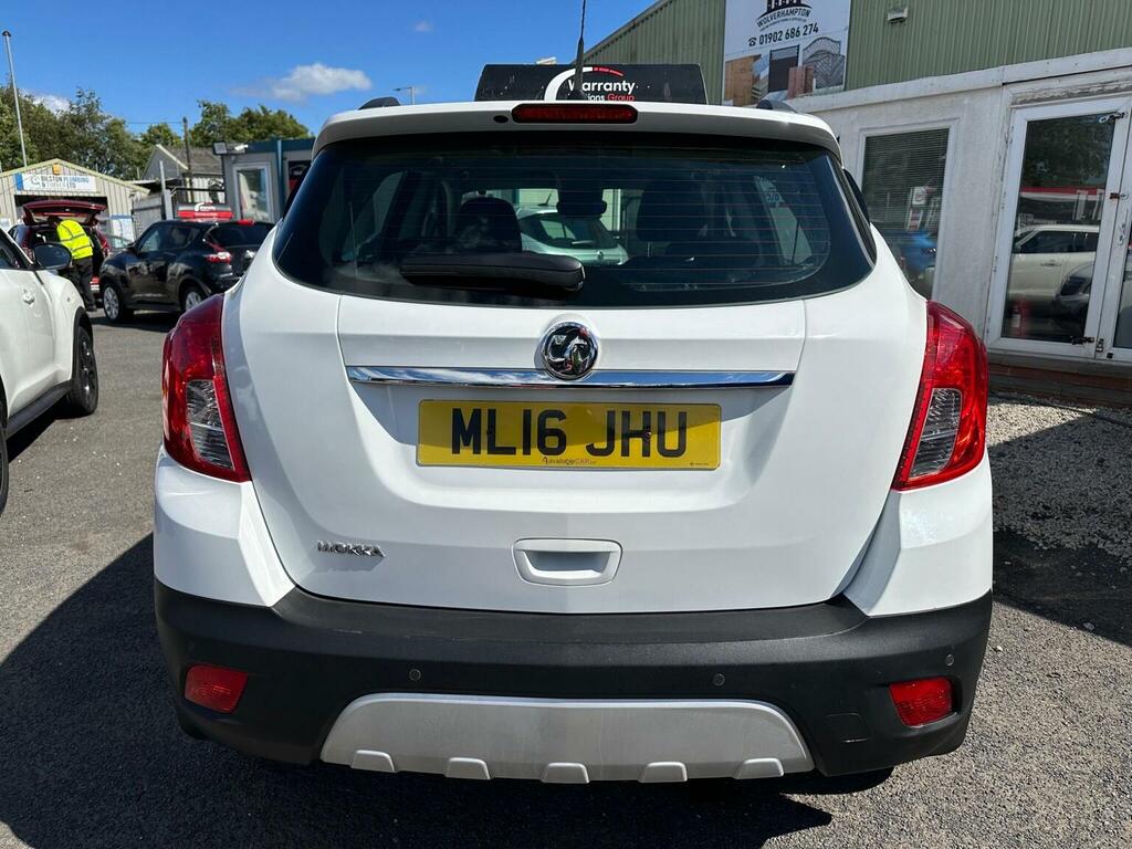 Vauxhall Mokka Suv 1.6I Exclusiv 2Wd Euro 6 Ss 201616 ML16JHU White #5