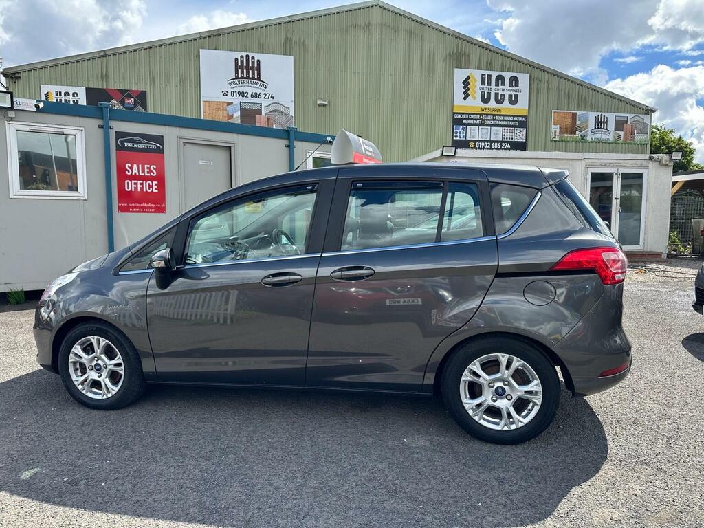 Ford B-Max Mpv 1.4 Zetec Navigator Euro 6 201767 Grey #5