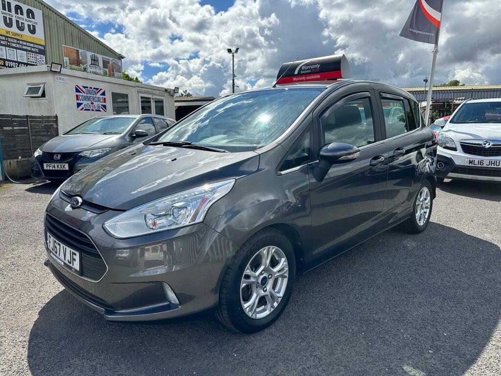 Ford B-Max Mpv 1.4 Zetec Navigator Euro 6 201767 Grey #3