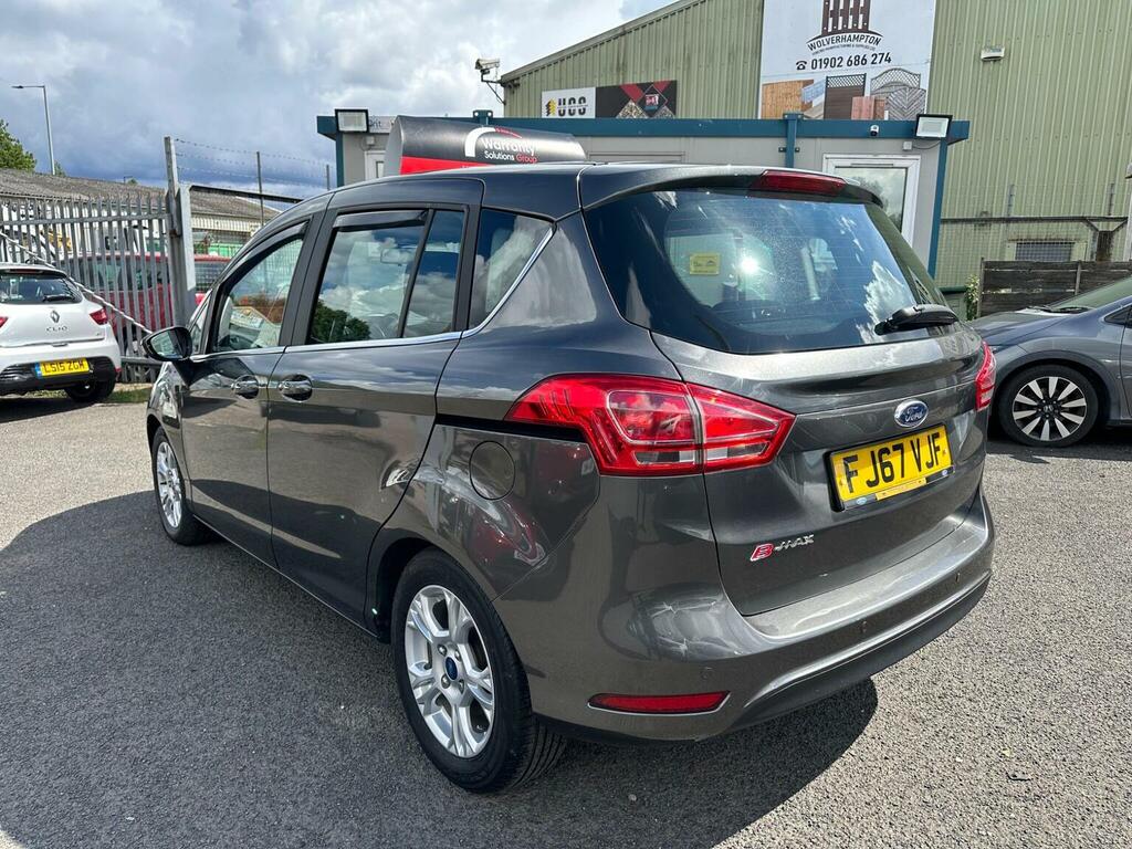 Ford B-Max Mpv 1.4 Zetec Navigator Euro 6 201767 Grey #4