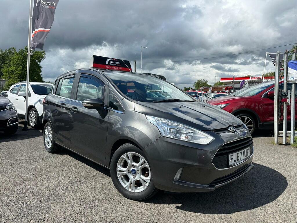 Ford B-Max Mpv 1.4 Zetec Navigator Euro 6 201767 Grey