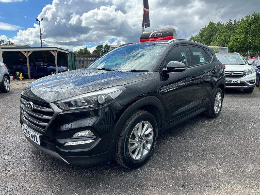 Hyundai Tucson Suv 1.7 Crdi Blue Drive Se Nav Euro 6 Ss 2 LO65WVX Black #3