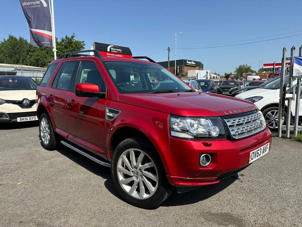 Land Rover Freelander 2 Suv 2.2 Td4 Xs 4Wd Euro 5 Ss 201363 OV63AKF Red