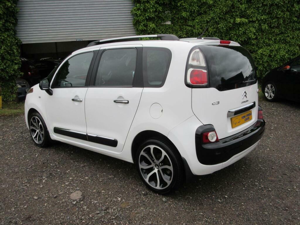 Citroen C3 Picasso 1.2 Puretech Platinum Euro 6 White #6