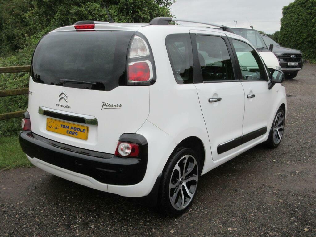 Citroen C3 Picasso 1.2 Puretech Platinum Euro 6 White #3