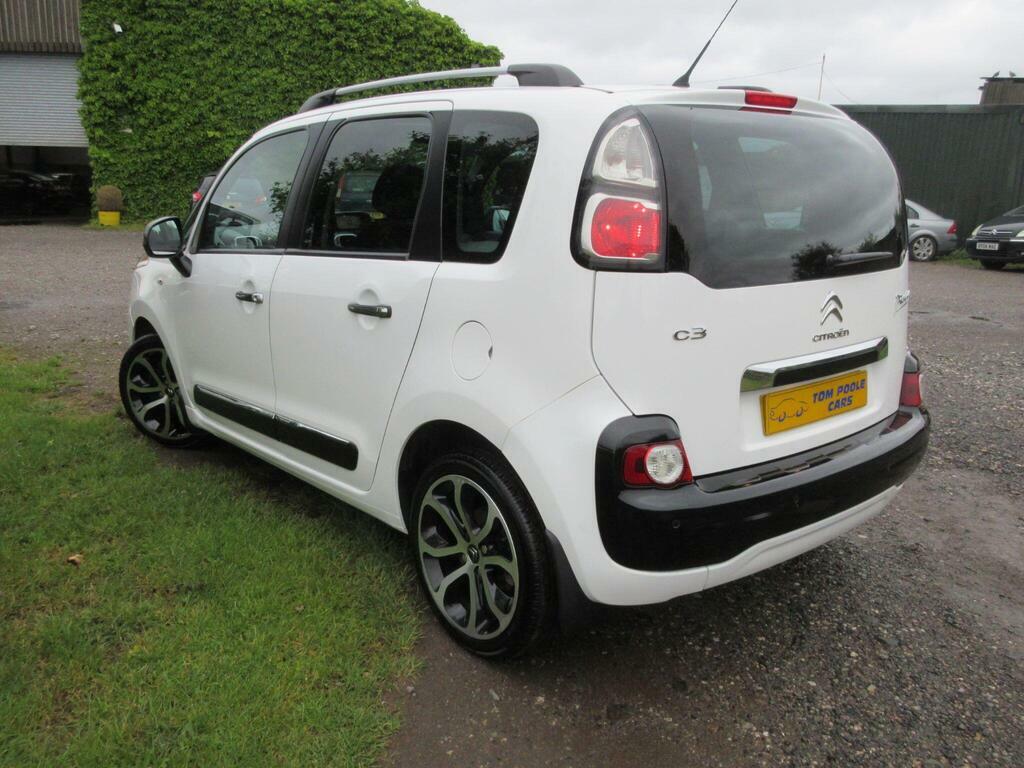 Citroen C3 Picasso 1.2 Puretech Platinum Euro 6 White #2