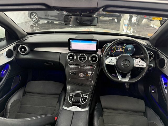 Mercedes-Benz C Class Convertible YK69EHS White #4