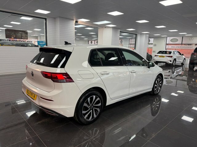 Volkswagen Golf Hatchback NJ71HTA White #2