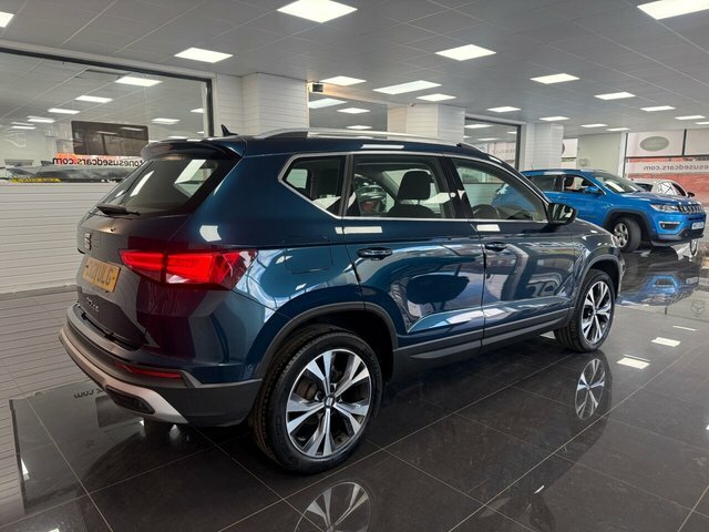 Seat Ateca Suv Blue #2