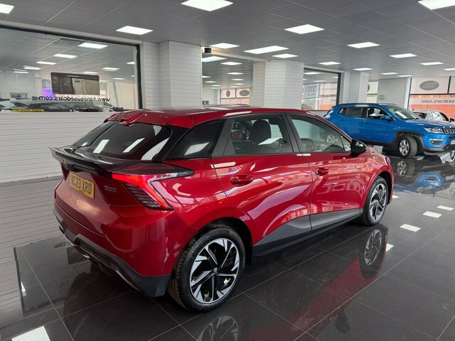MG MG4 Hatchback Red #2