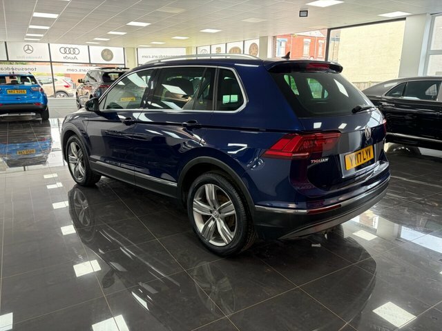 Volkswagen Tiguan Suv YY17LYV Blue #6