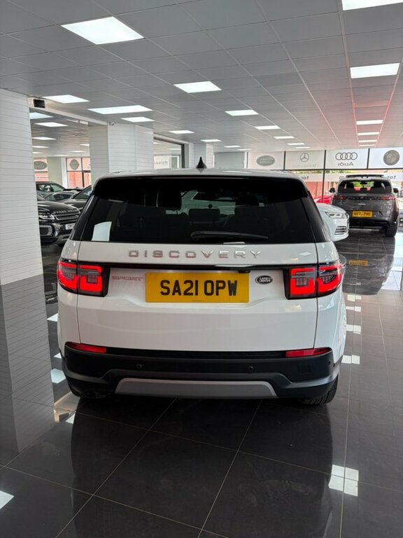 Land Rover Discovery Sport Suv SA21OPW White #5