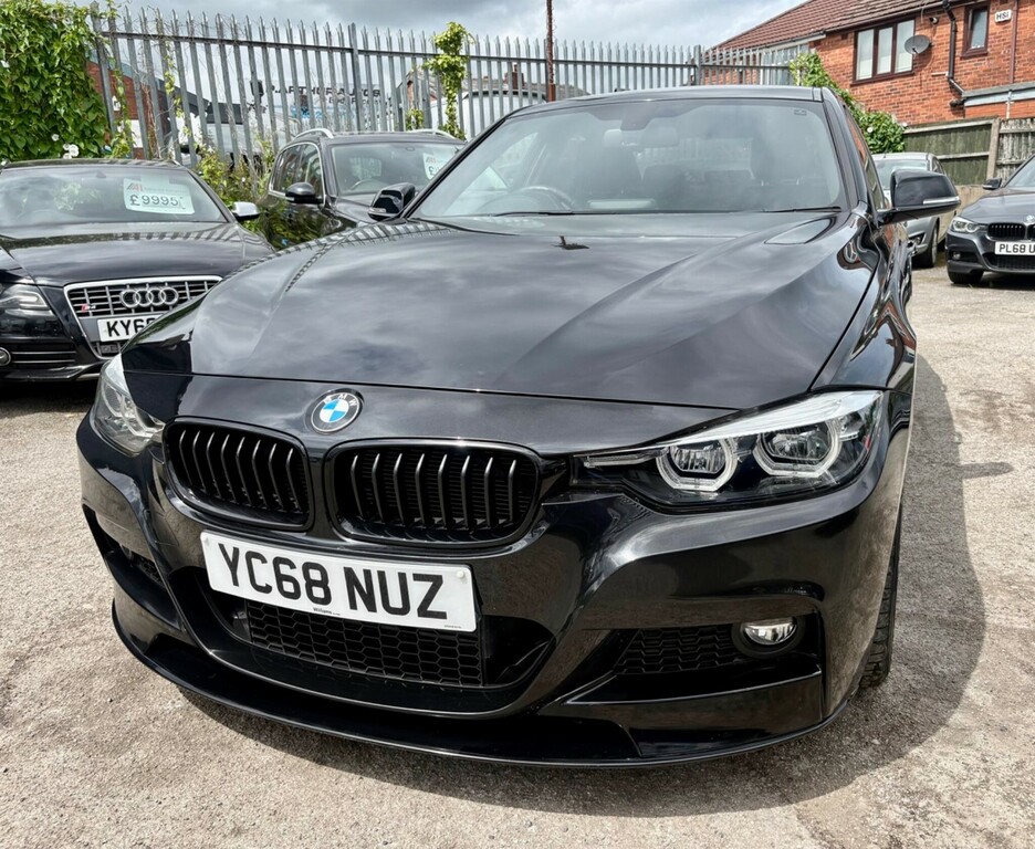 BMW 3 Series 2.0 M Sport Shadow Edition Euro 6 Ss YC68NUZ Black #3